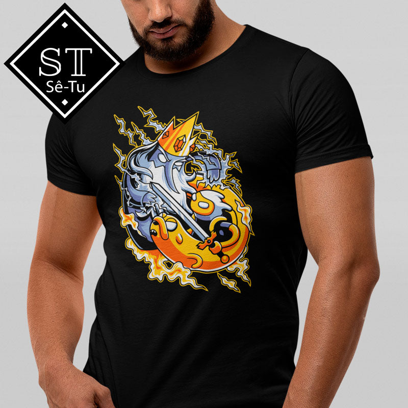 T-shirt Adventure time (U1129)GK capa